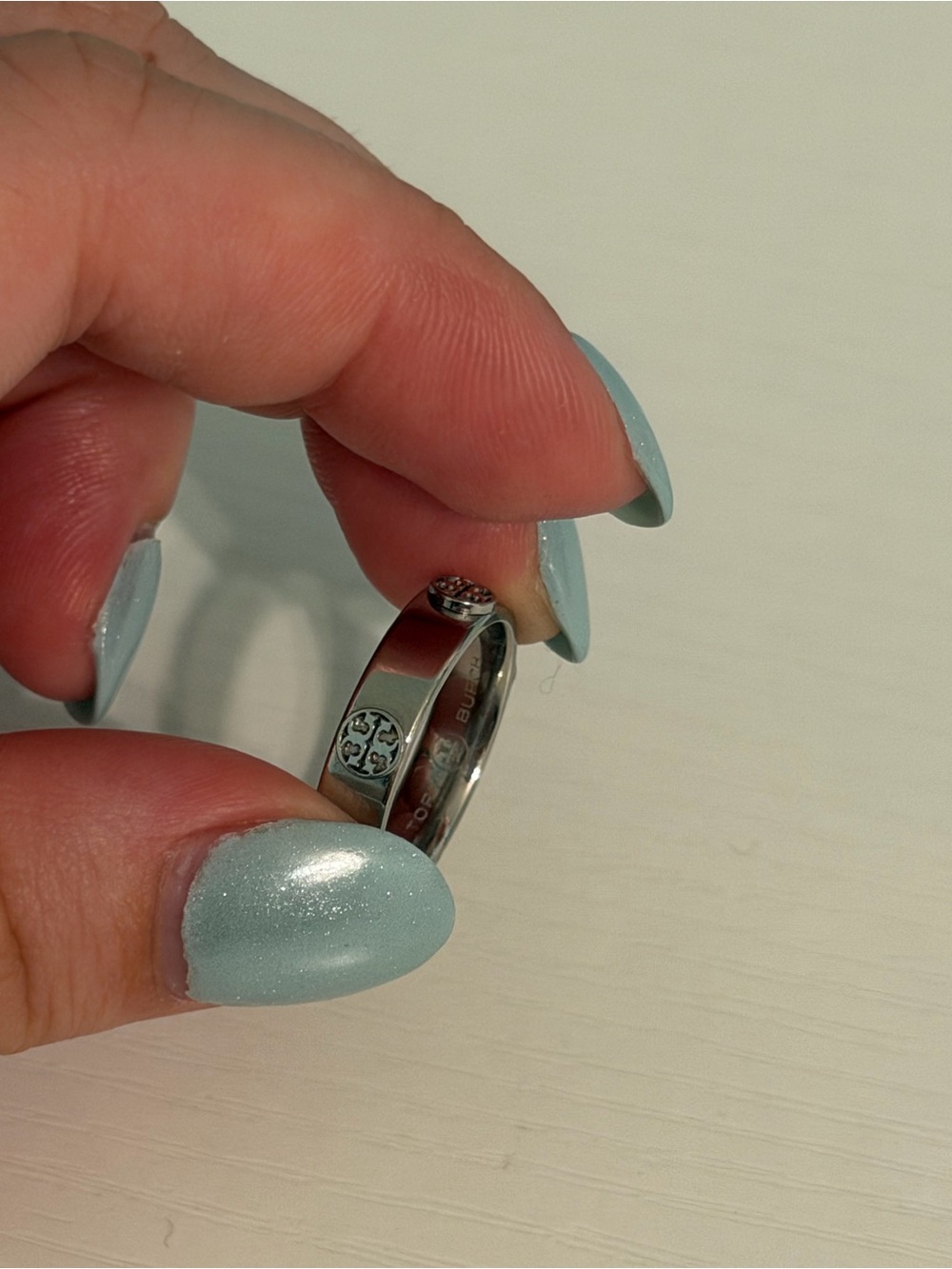 Tory Burch Icon Ring - Tory Silver